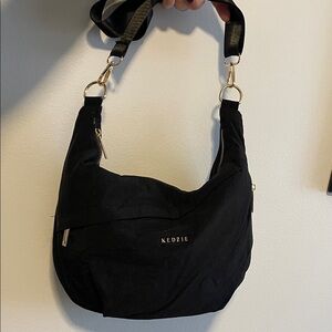Kedzie Black Hobo Shoulder Bag